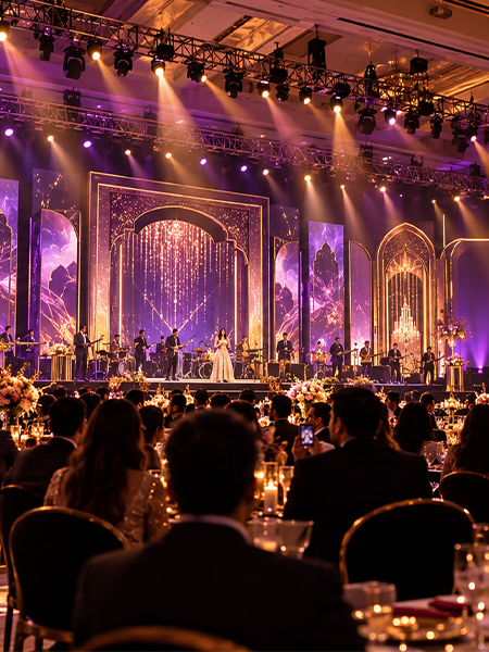 Purple and Gold Gala Performance